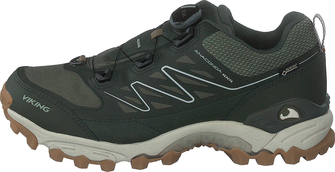 Anaconda 4x4 Boa Gtx Olive/cream, Unisex, Shoes, Trainers, sport shoes, Black, EU 38