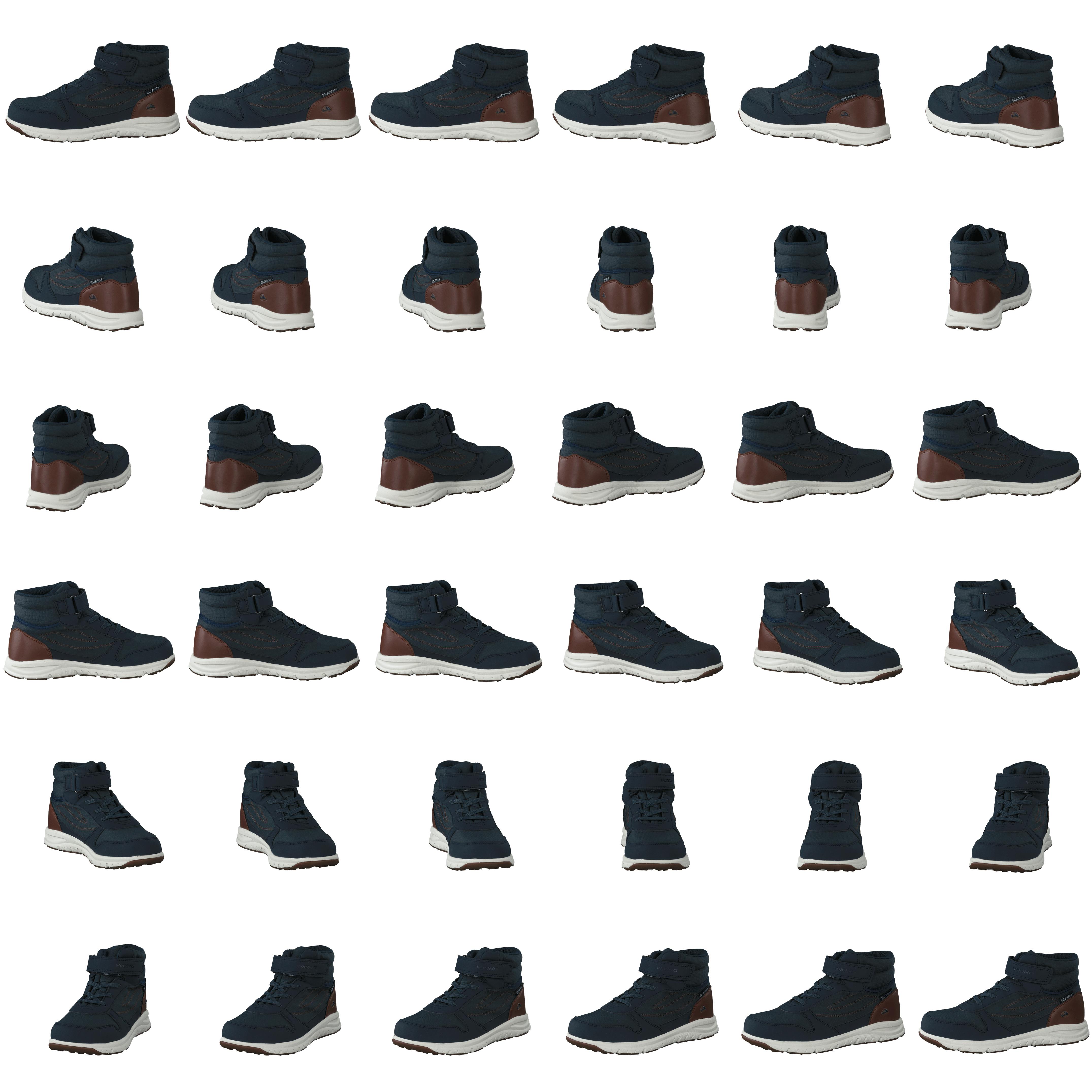 Hovet Mid WP Navy/Cognac - Bild 8