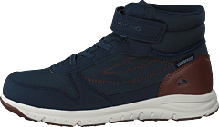 Hovet Mid WP Navy/Cognac - Bild 10