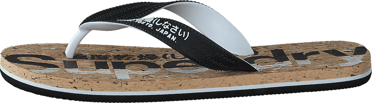 Cork Flip Flop Black