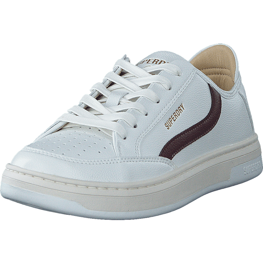 Basket Lux Low Trainer Optic/oxblood - Bild 3