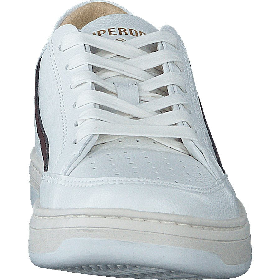 Basket Lux Low Trainer Optic/oxblood - Bild 4