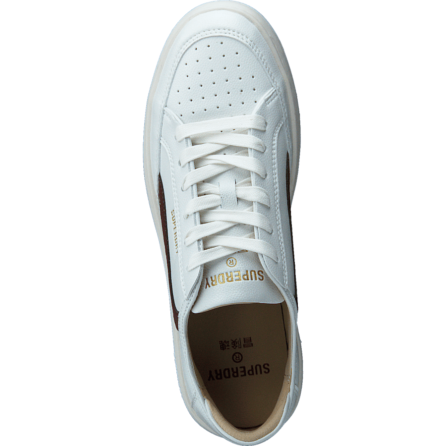 Basket Lux Low Trainer Optic/oxblood - Bild 6