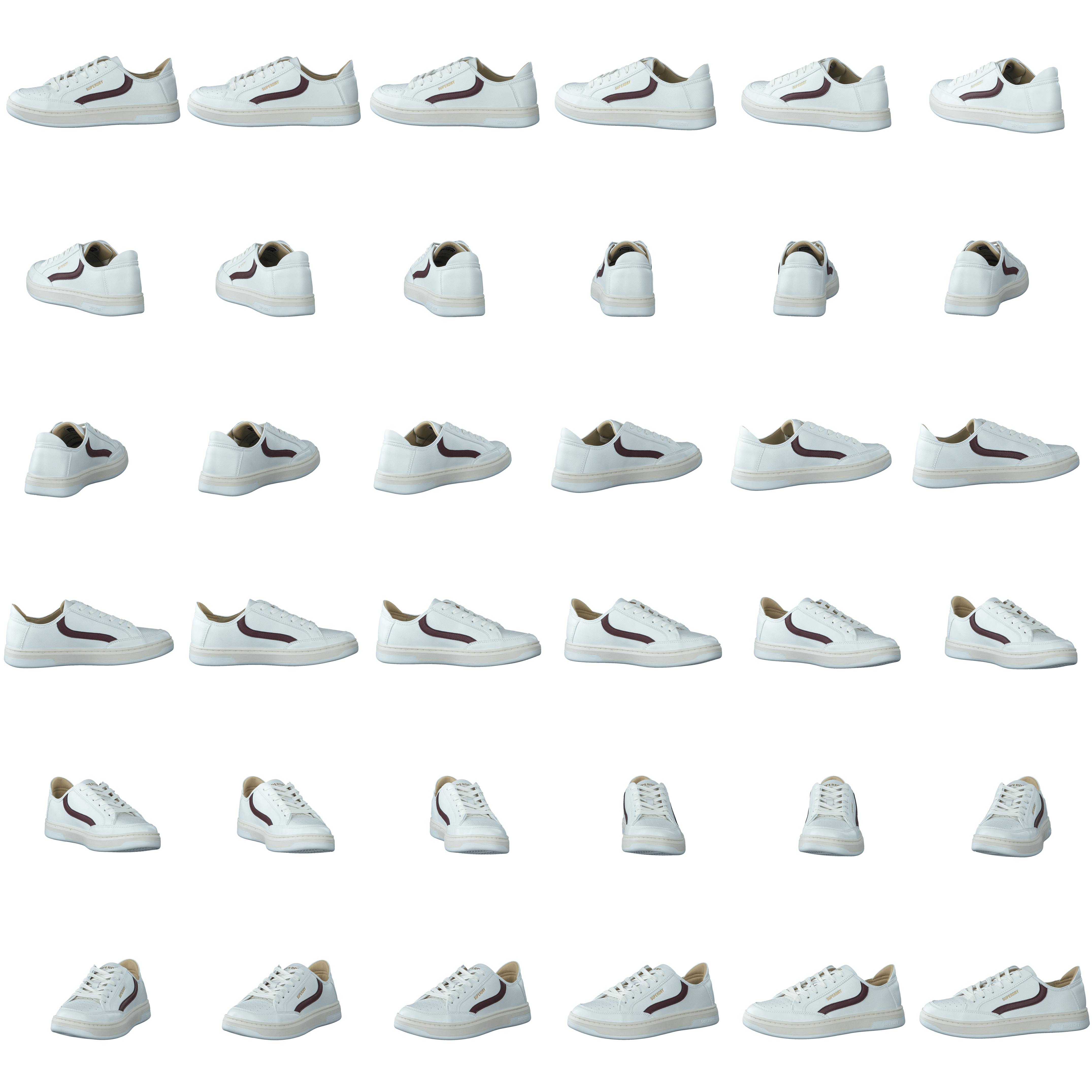 Basket Lux Low Trainer Optic/oxblood - Bild 8