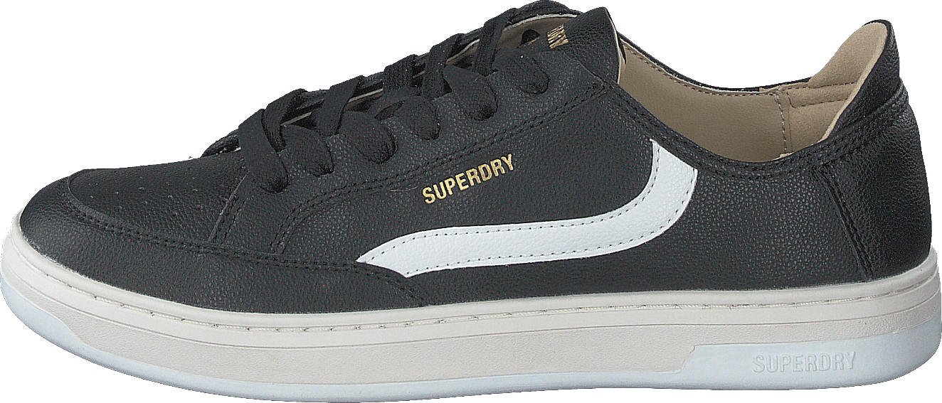 Basket Lux Low Trainer Black/white