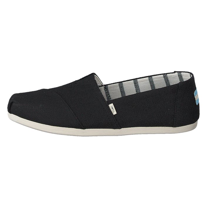 Heritage Canvas Black, Female, Shoes, Flats, slip-on, Black, EU 39