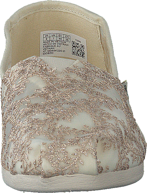 Hibiscus Floral Lace Alprg Natural Metallic - Bild 4