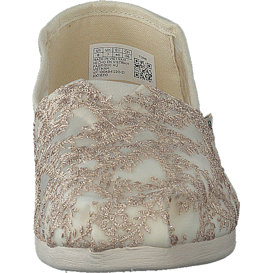 Hibiscus Floral Lace Alprg Natural Metallic - Bild 4