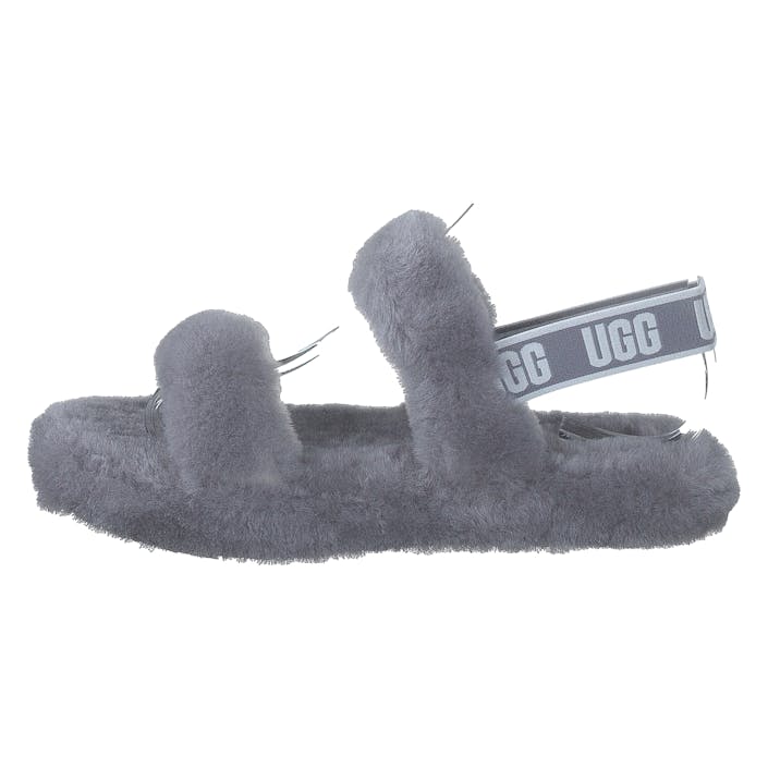 Oh Yeah Soft Amethyst, Unisex, Shoes, Sandals and Slippers, slippers, Grey, EU 33,5