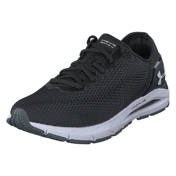Ua W Hovr Sonic 4 Black / White / White, Female, Shoes, Running shoes, Trainers, Running, Black, EU 37,5  (UK 4)
