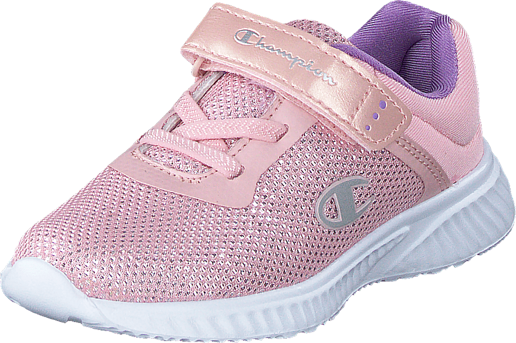Pink and 2024 white champion shoes