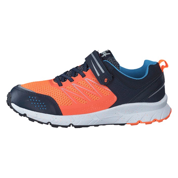 Hajom Navy/orange, Unisex, Sapatos, Sapatilhas, Sapatilhas, Laranja/Azul, EU 34
