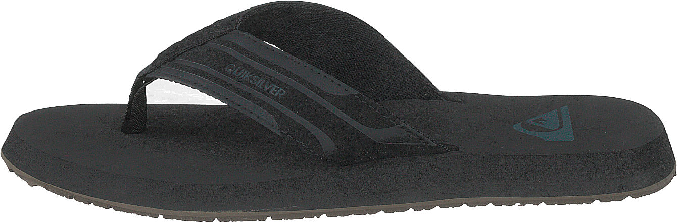 Monkey Wrench Black/black/brown, Male, Shoes, Sandals and Slippers, Flip flops, Brown, EU 42