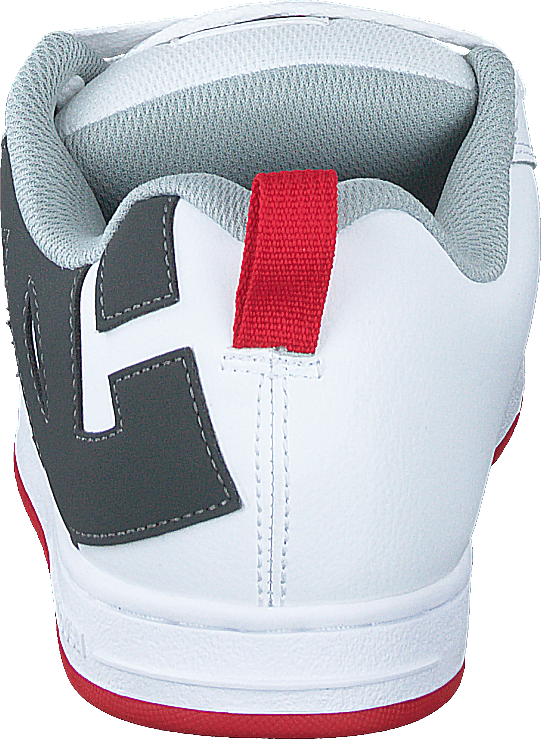 Dc Court Graffik Shoe White/grey/red