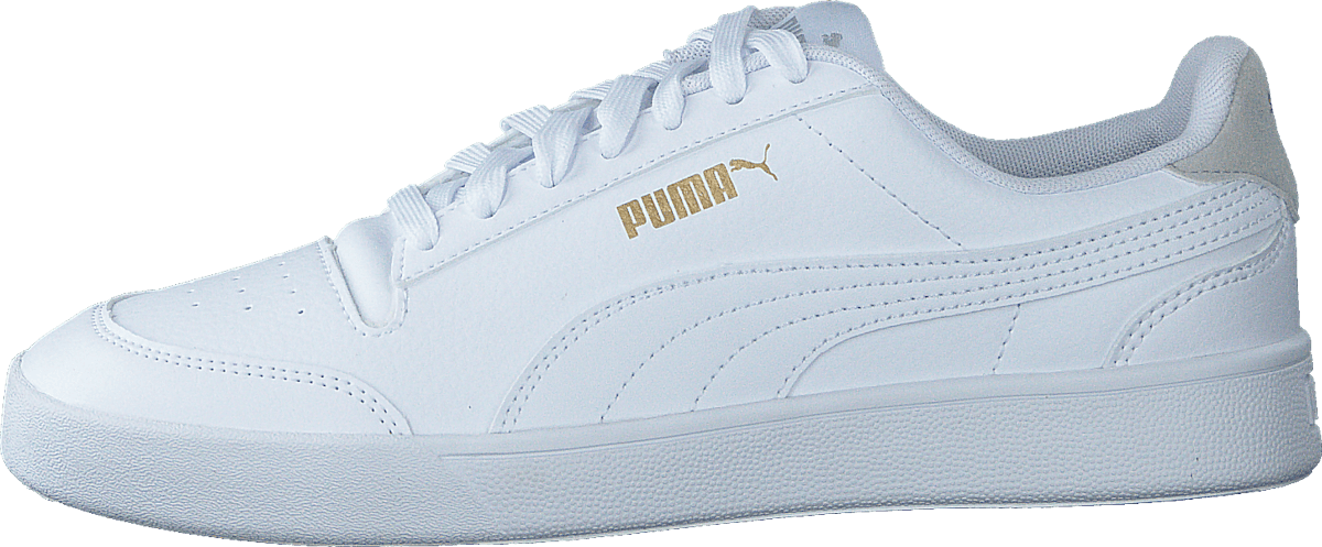 Puma Shuffle Jr White-grayviolet-teamgold