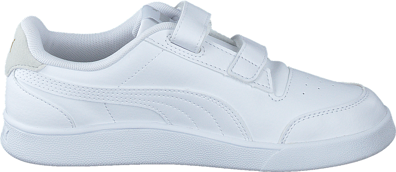 Puma Shuffle V Ps White-grayviolet-teamgold - Bild 2