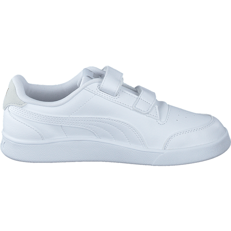 Puma Shuffle V Ps White-grayviolet-teamgold - Bild 2