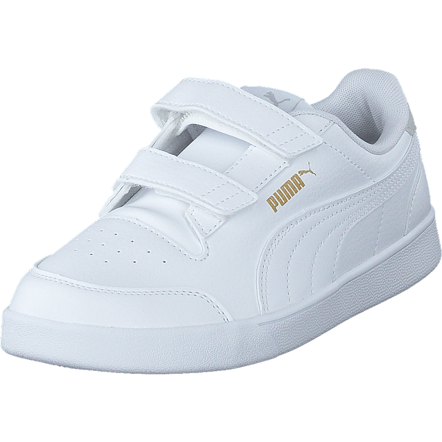 Puma Shuffle V Ps White-grayviolet-teamgold - Bild 3