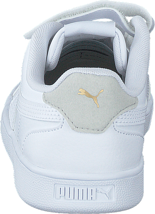 Puma Shuffle V Ps White-grayviolet-teamgold - Bild 5