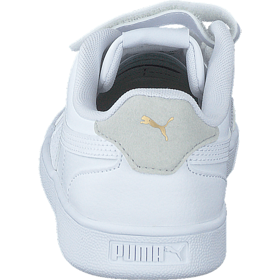 Puma Shuffle V Ps White-grayviolet-teamgold - Bild 5