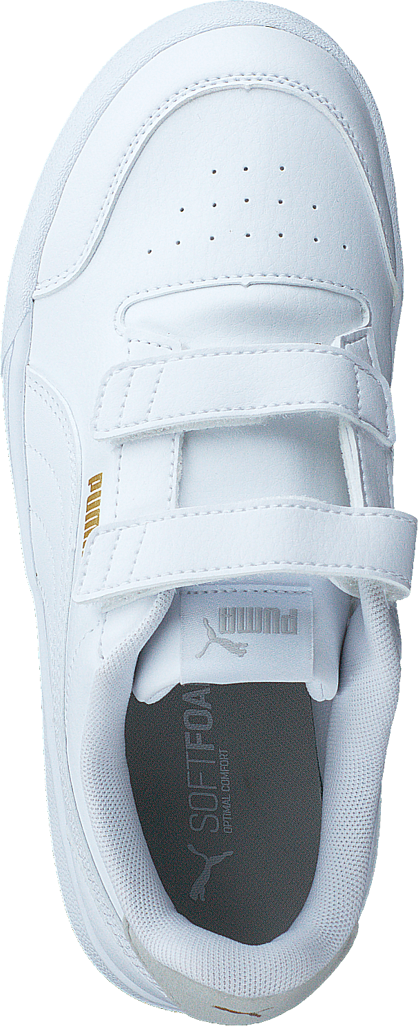 Puma Shuffle V Ps White-grayviolet-teamgold - Bild 6