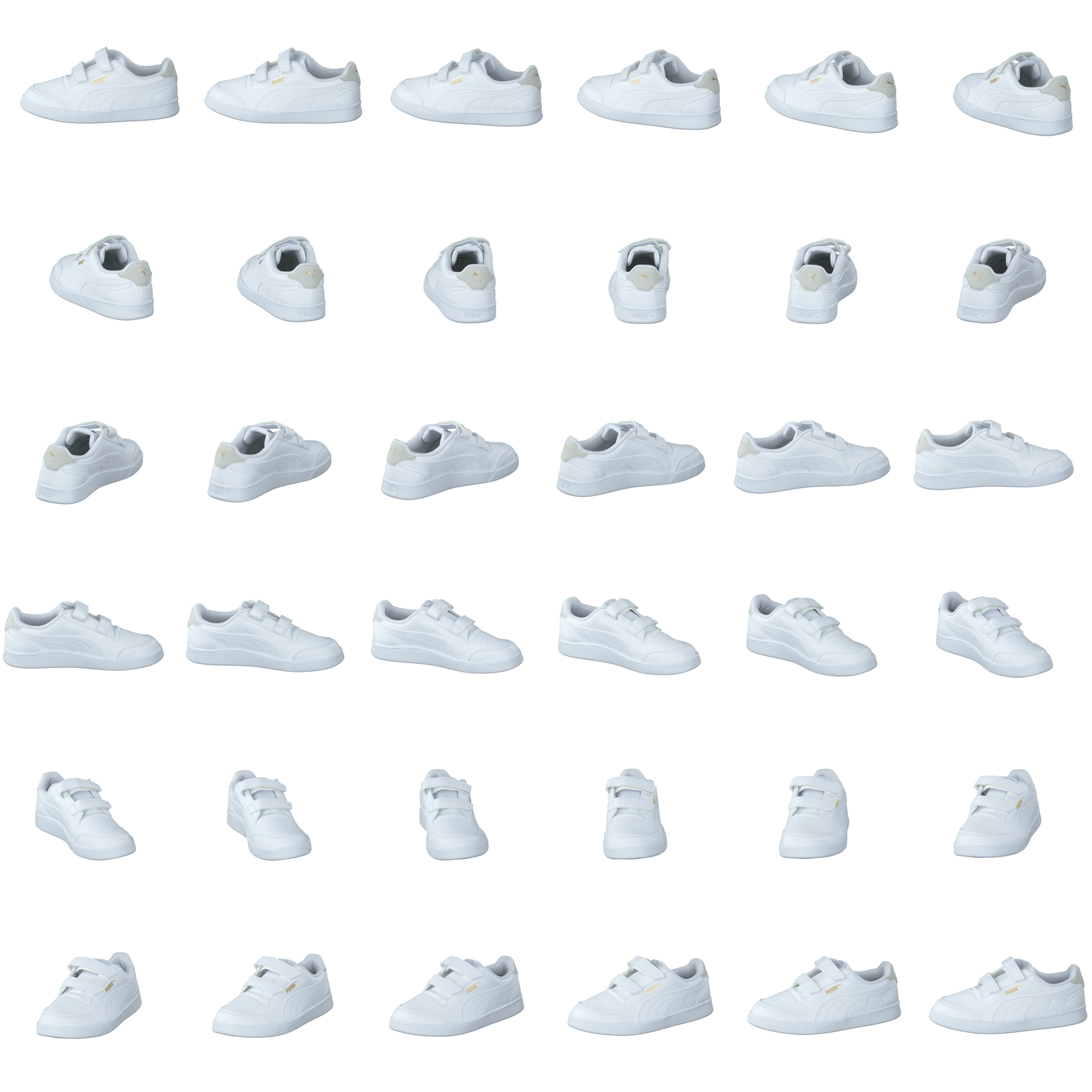 Puma Shuffle V Ps White-grayviolet-teamgold - Bild 8