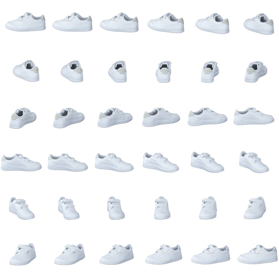 Puma Shuffle V Ps White-grayviolet-teamgold - Bild 8