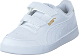 Puma Shuffle V Ps White-grayviolet-teamgold - Bild 9