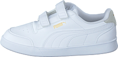 Puma Shuffle V Ps White-grayviolet-teamgold - Bild 10