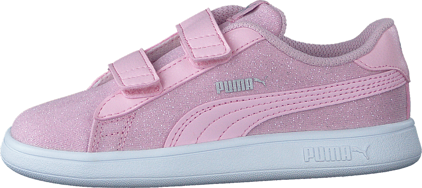Puma Smash V2 Glitz Glam V Inf Pinklady-pinklady, Unisex, Skor, Sneakers, Sneakers, Rosa, EU 27