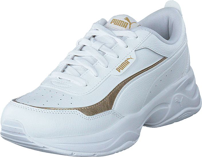 Cilia Mode Lux White-white-teamgold | Shoes for every occasion | Footway