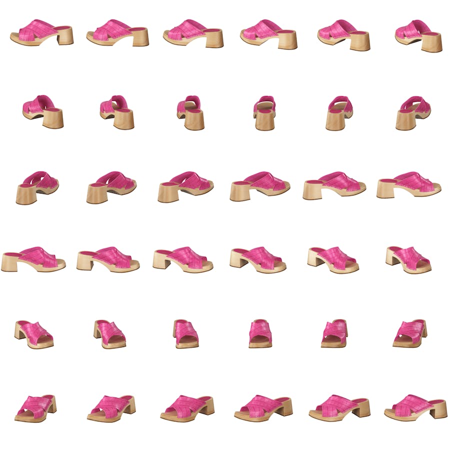 Anette High Hot Pink Croc - Bild 8
