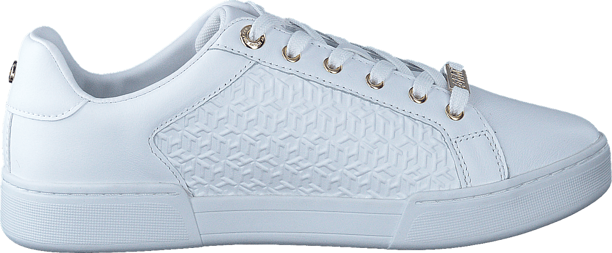 Th Monogram Elevated Sneaker White
