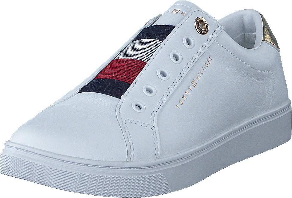 Th Elastic Slip On Sneaker White
