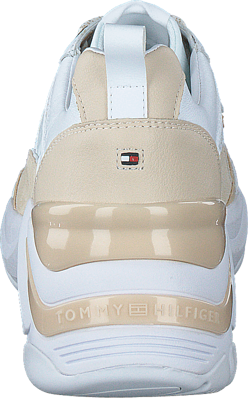 Fashion Wedge Sneaker White