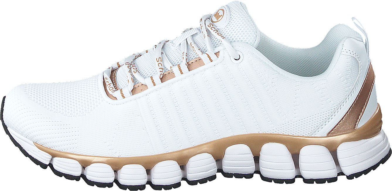 Galaxy Sporty White/bronze, Female, Scarpe, Sneakers, scarpe sportive, Marrone/Bianca, EU 38