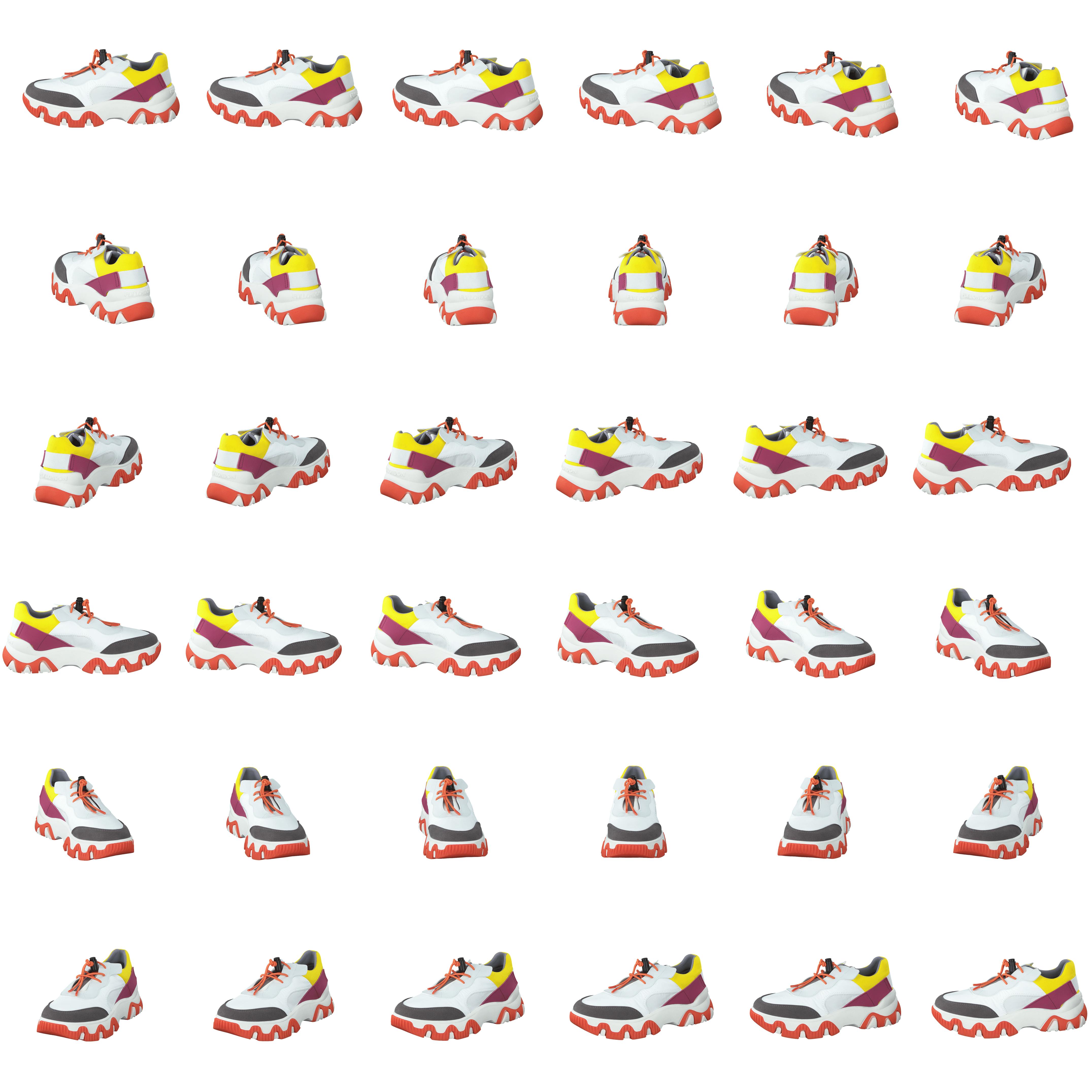 Fian634fly Multi-offwhite-yellow-fuchia - Bild 8
