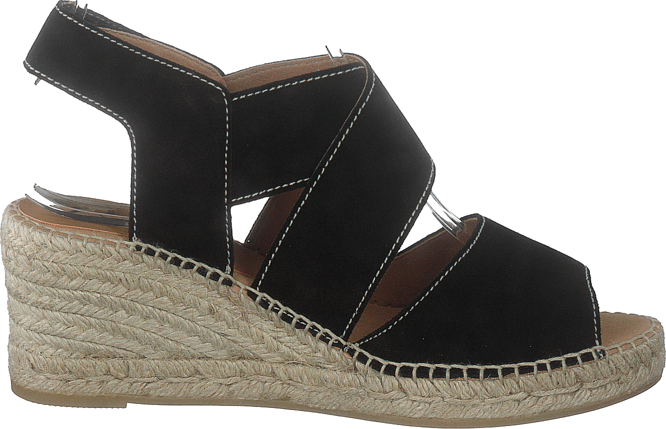 Ania Natural Suede Negro - Bild 2