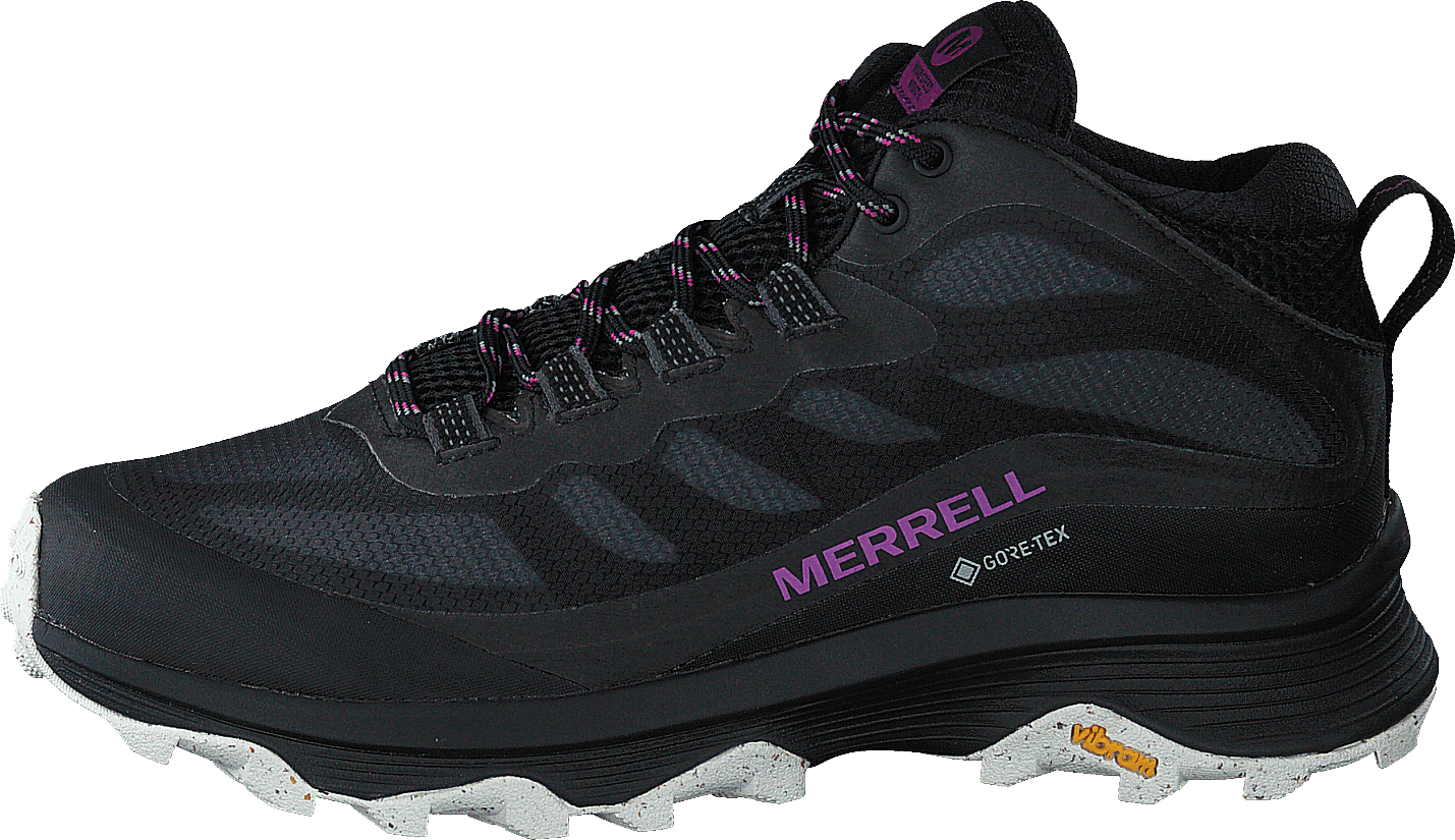 Moab Speed Mid Gtx Black, Female, Scarpe, scarpe da trekking, scarpe sportive, Nero, EU 39