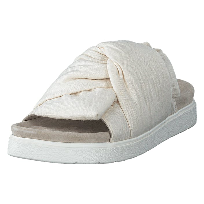 Knot Lino Off-white, Female, Topánky, Sandále a Šľapky, Žabky, Biely, EU 36
