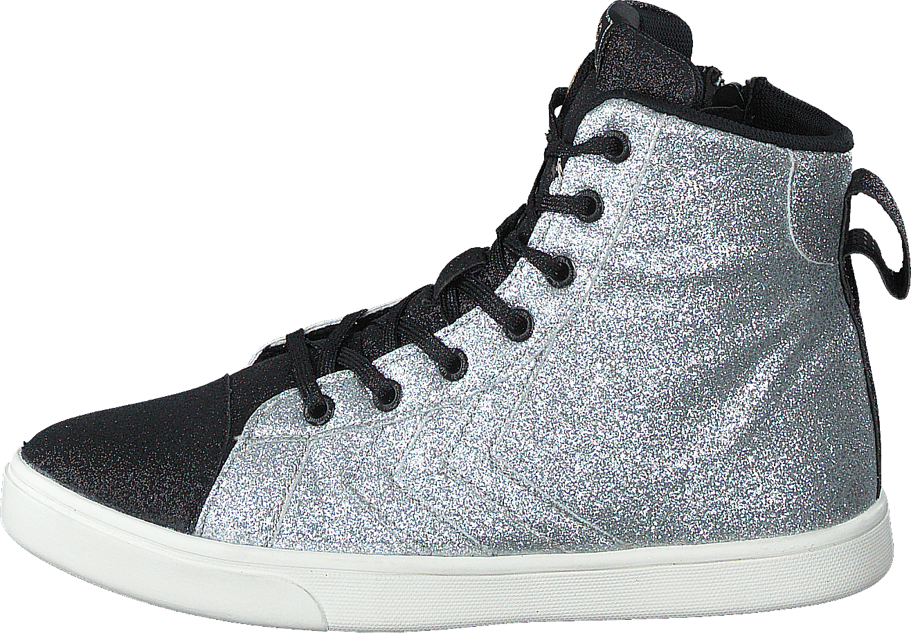 Strada Multi Jr Multi Colored Glitter, Unisex, Shoes, Trainers, high-top sneakers, Blue, EU 30