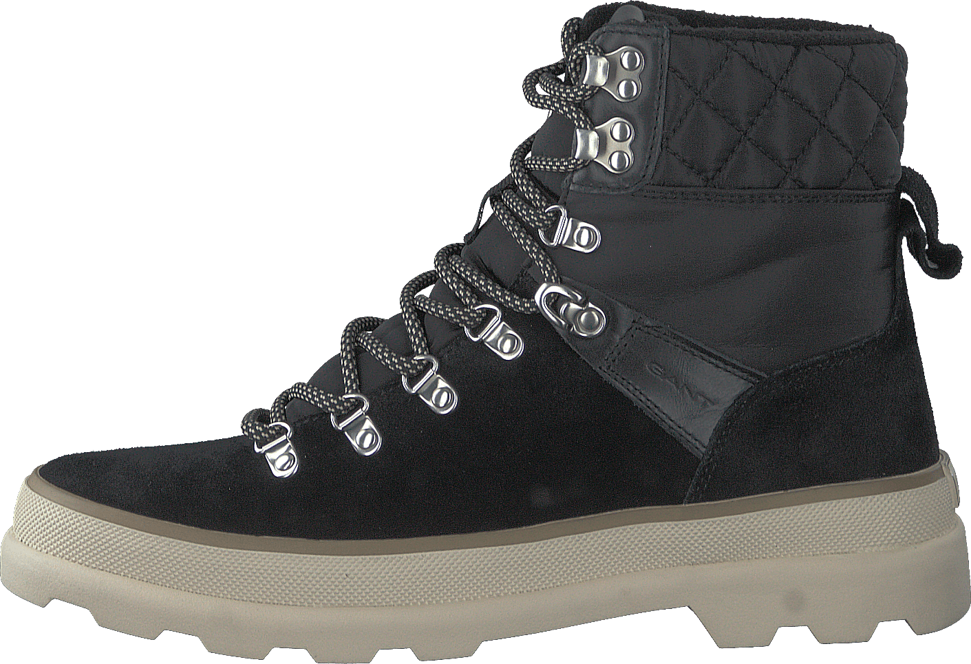 Kaari Mid Lace Boot Black