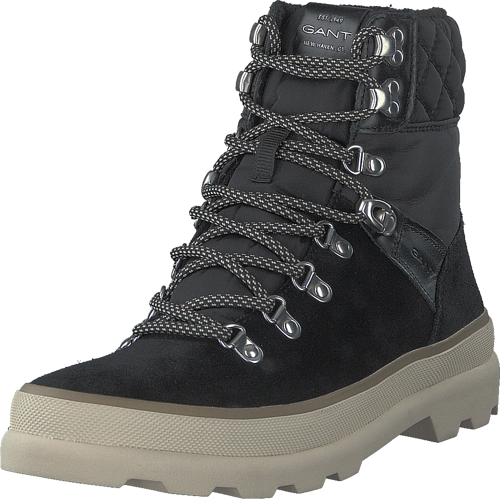 Kaari Mid Lace Boot Black - Bild 3