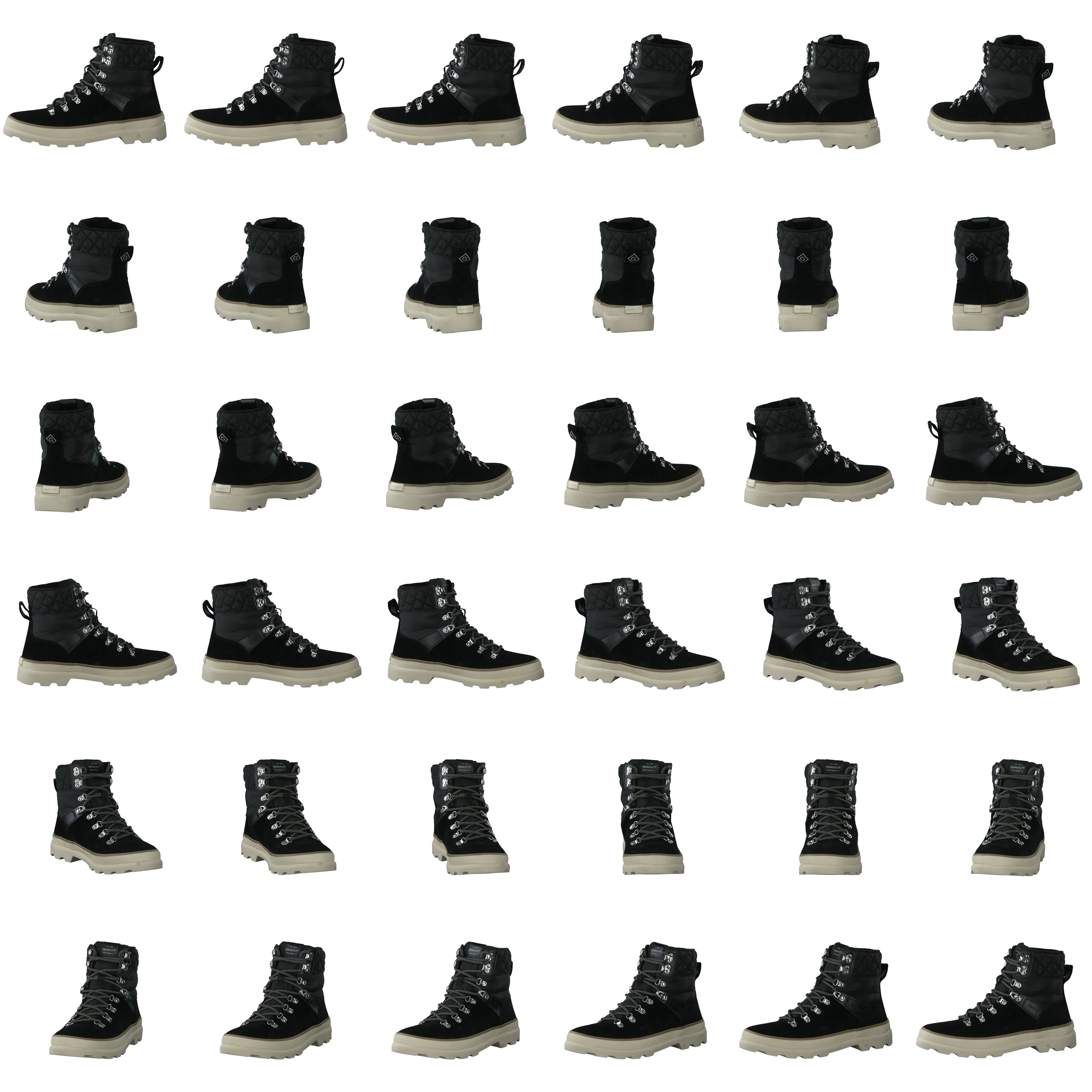 Kaari Mid Lace Boot Black - Bild 8