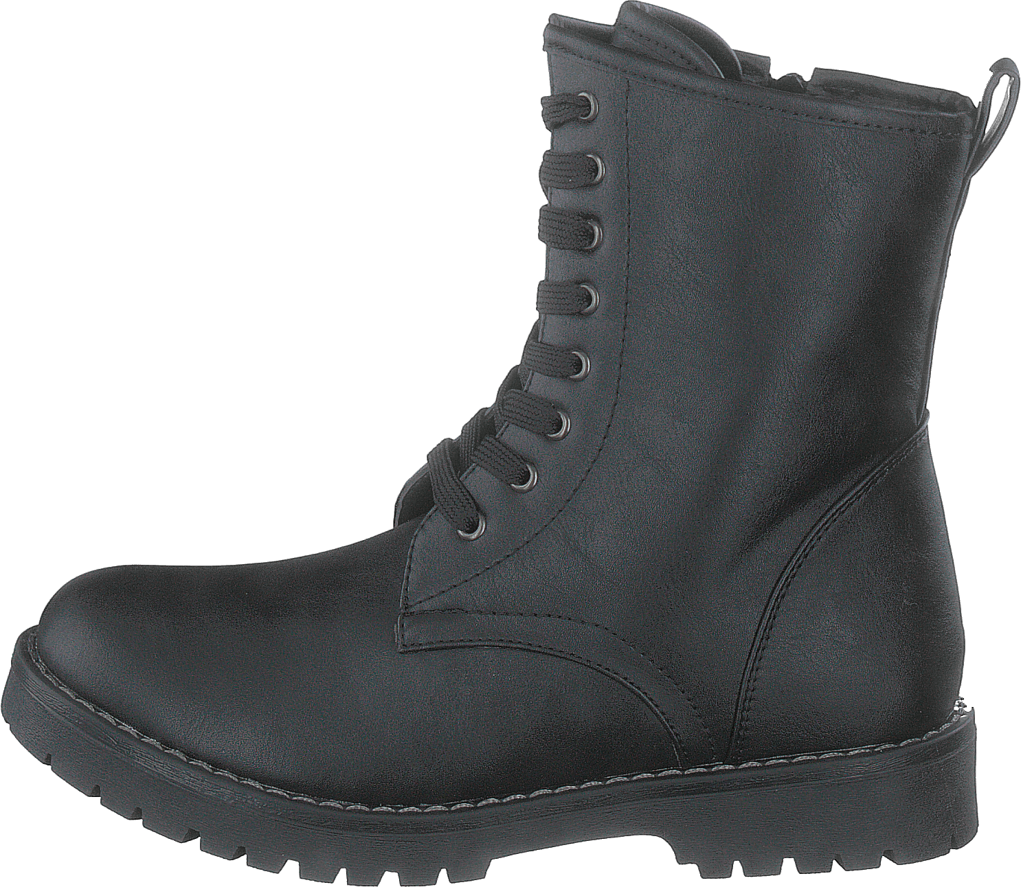 Flavia Black, Unisex, Schoenen, Laarzen, chelsea boots, Zwart, EU 30