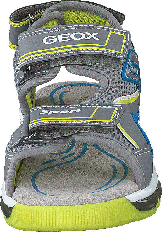 J Sandal Android Boy Grey/lime - Bild 4