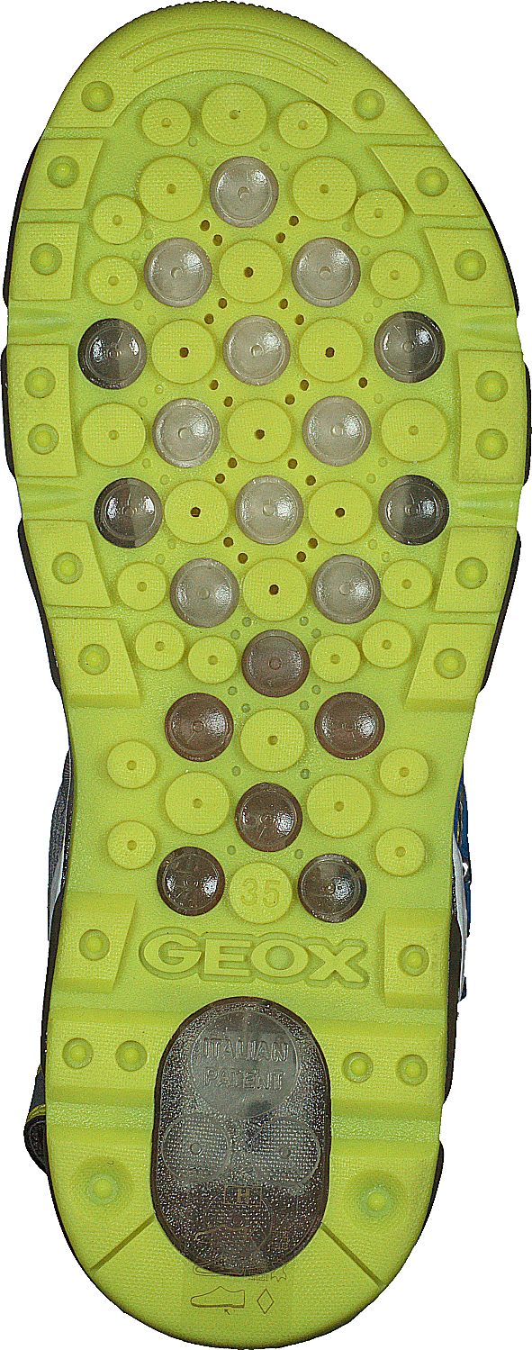 J Sandal Android Boy Grey/lime - Bild 7