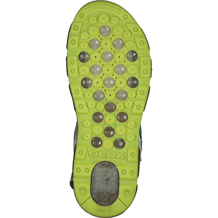 J Sandal Android Boy Grey/lime - Bild 7