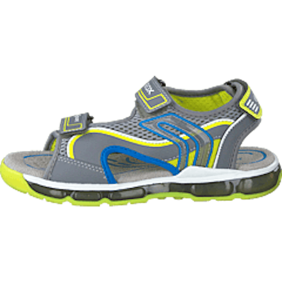 J Sandal Android Boy Grey/lime - Bild 10