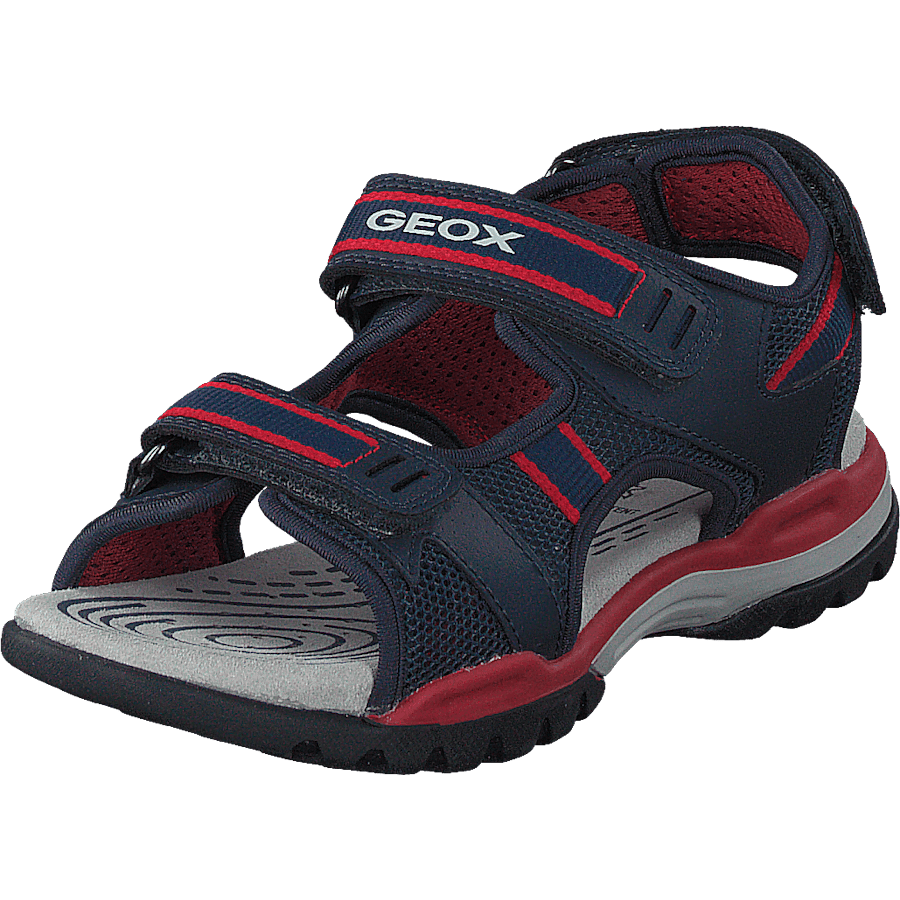 J Borealis Boy Navy/red - Bild 3
